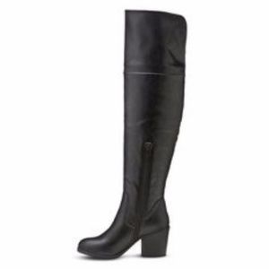 Mossimo Supply Co. Shoes - NWT Mossimo Anya Over the Knee Black Boots Mossimo Supply Co. Shoes - NWT Mossimo Anya Over the Knee Black Boots